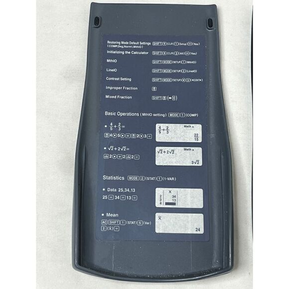 Casio FX-300ES Scientific Calculator Natural Display Solar Powered - Picture 1 of 6